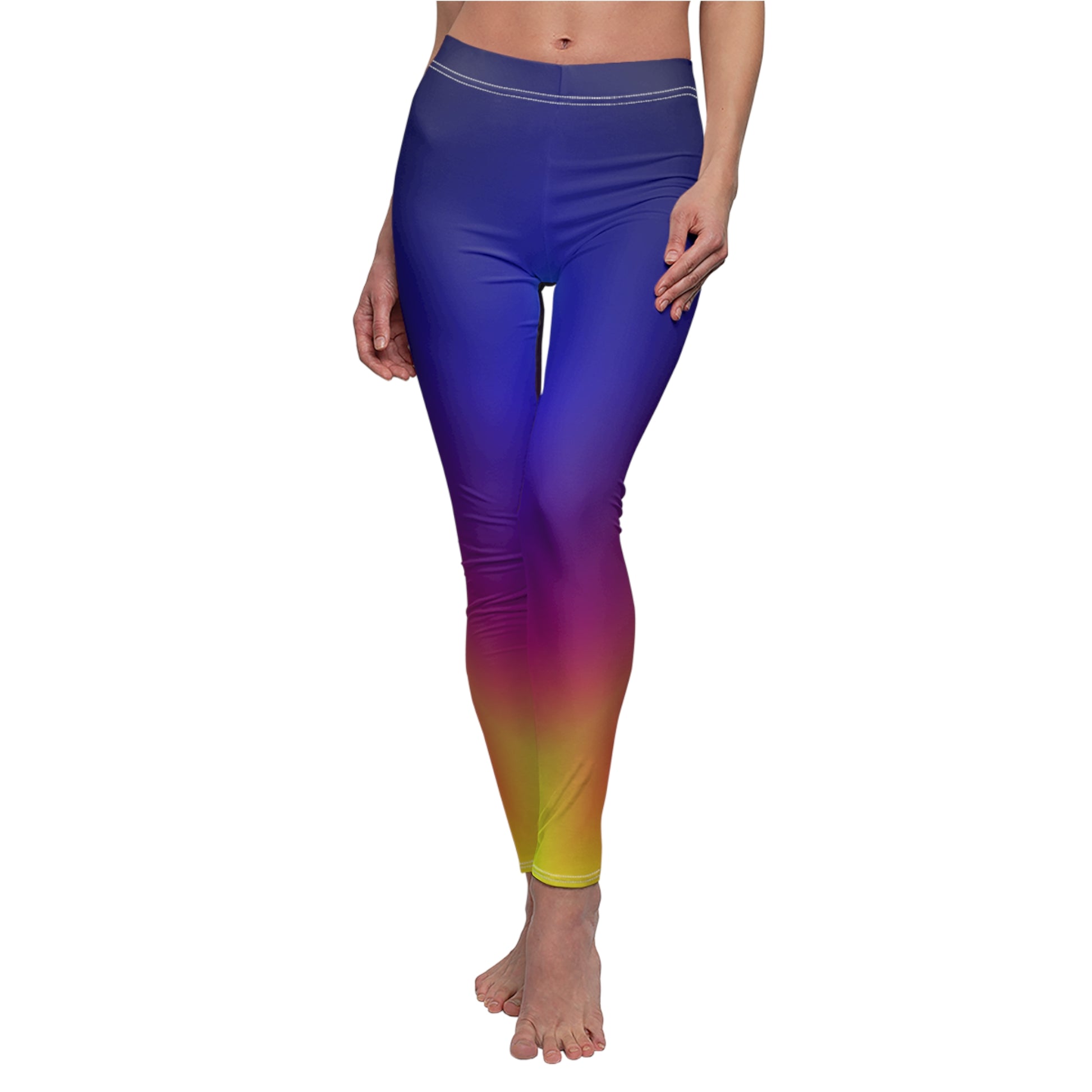 Casual Leggings | Purple Haze - Ribooa