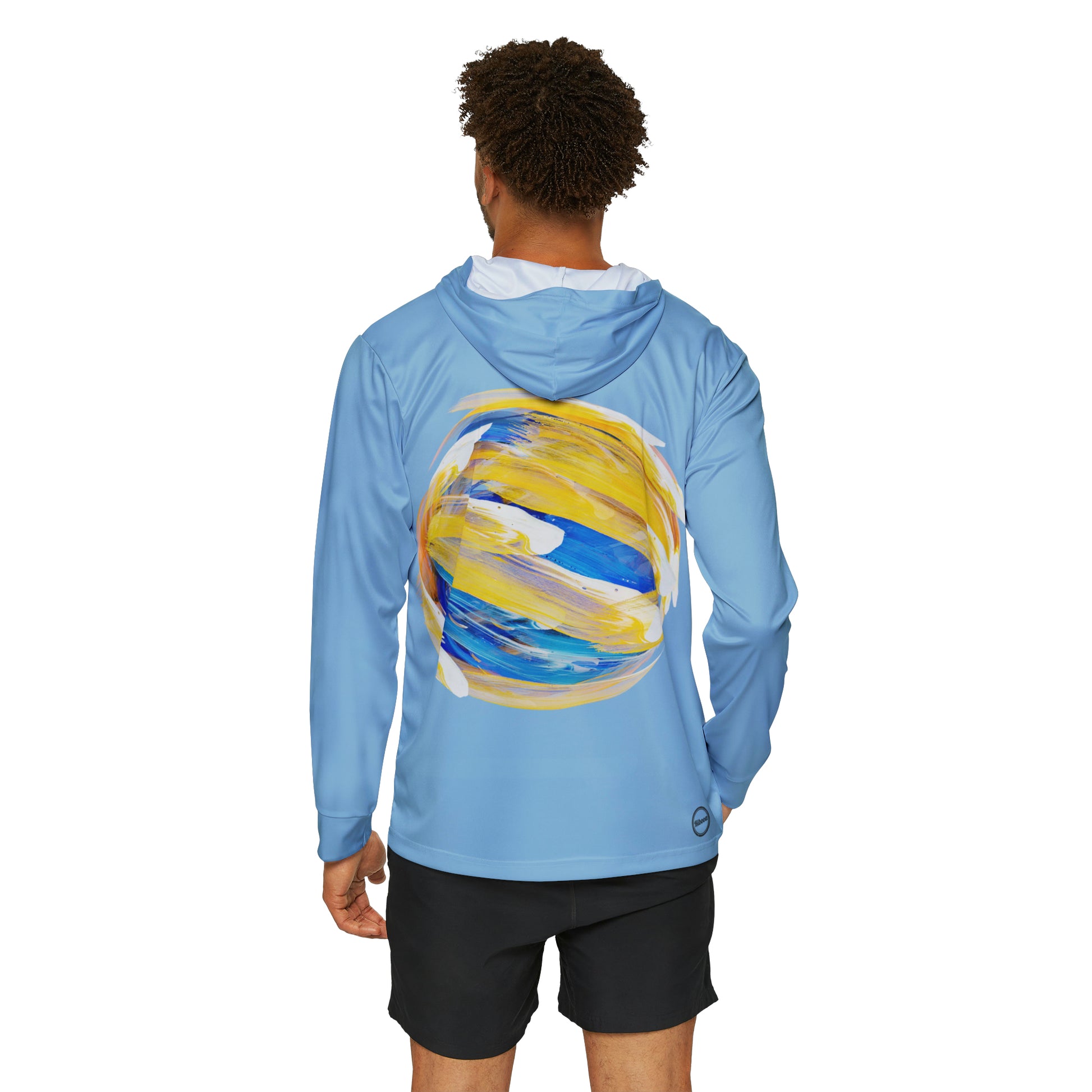 Sports Warmup Hoodie | Blue Sun - Ribooa