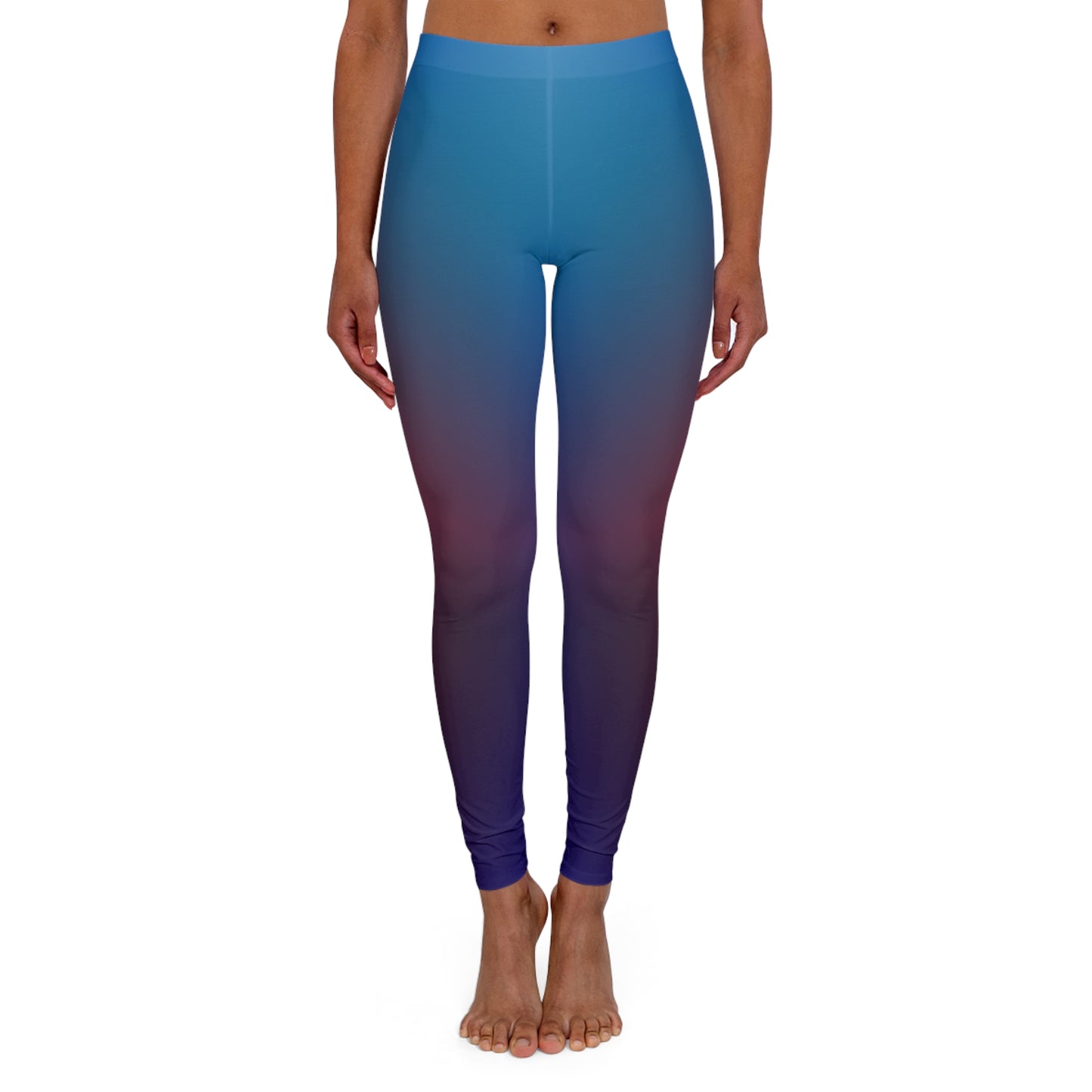 Spandex Leggings | Gradient - Ribooa