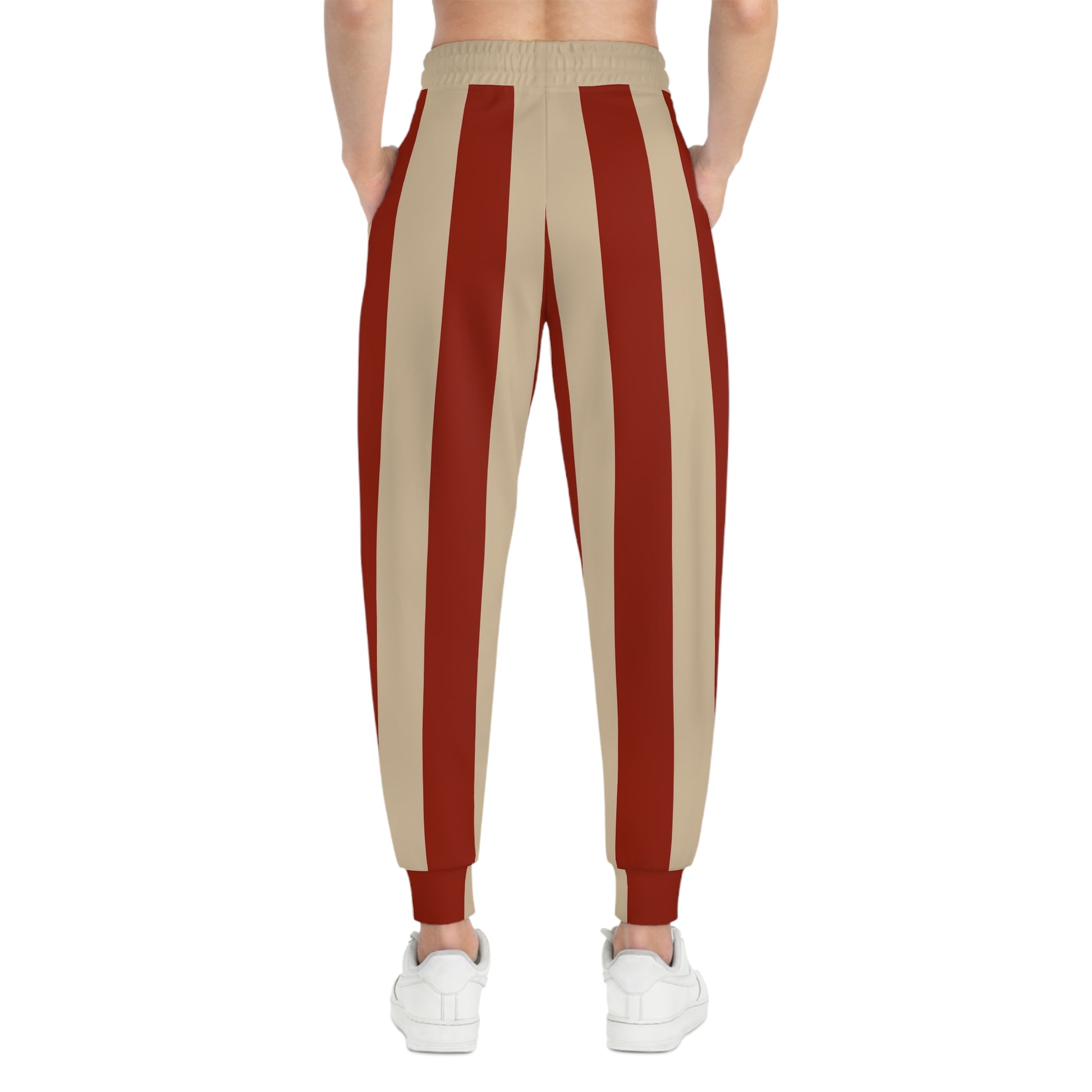 Athletic Joggers For Women | Red Stripes