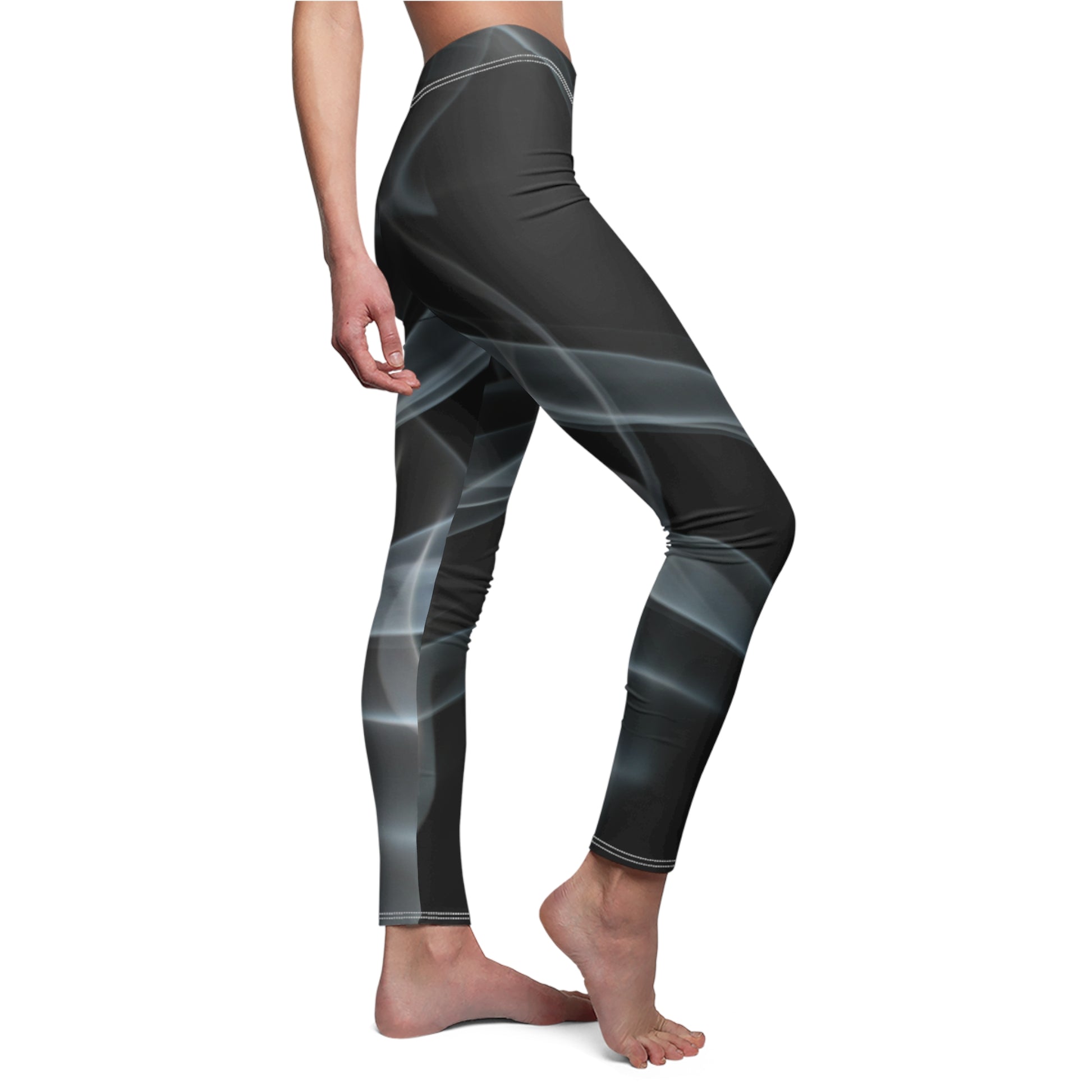 Casual Leggings | Smoke - Ribooa