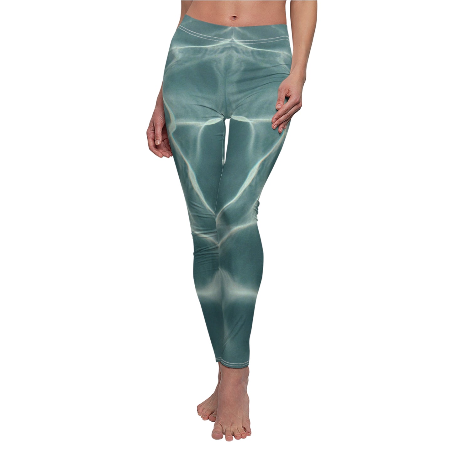 Casual Leggings | Water - Ribooa