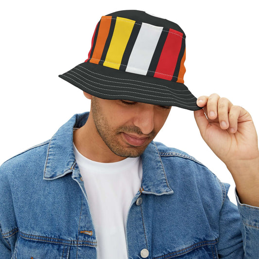 808 Hat | Black Bucket Hat