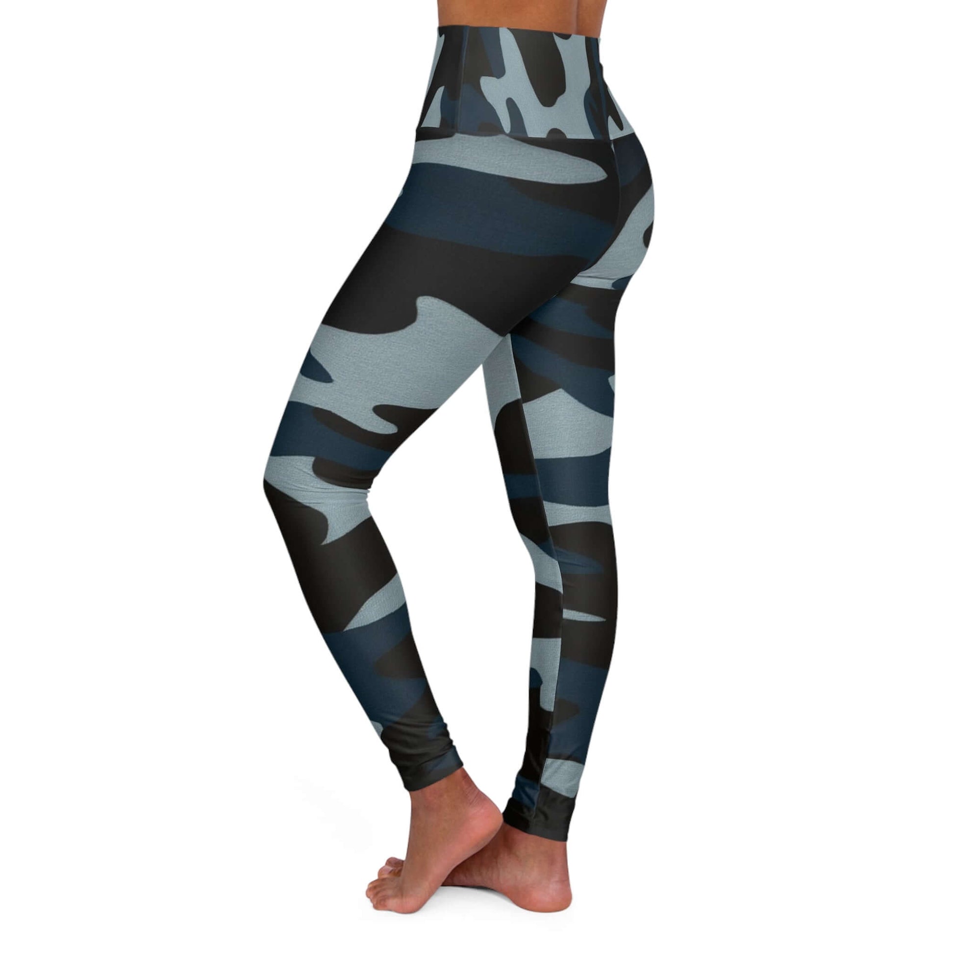 Blue Commando Yoga Leggings | High Waisted