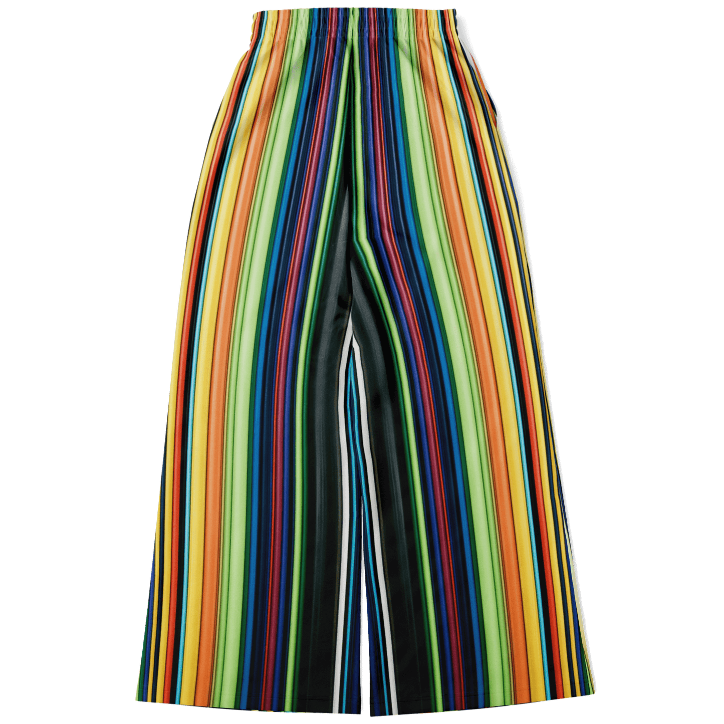 Women's Wide Leg Pants | Colored Thin Lines