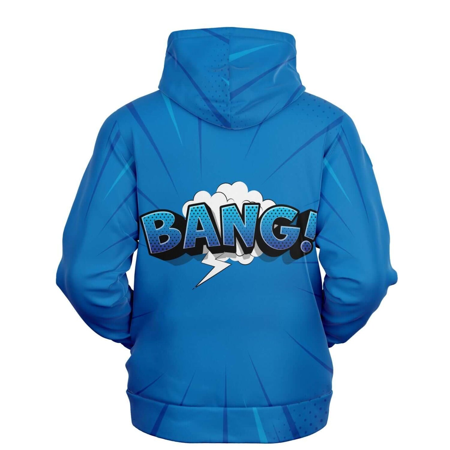 Bang! Blue Hoodie | Pop Art HD