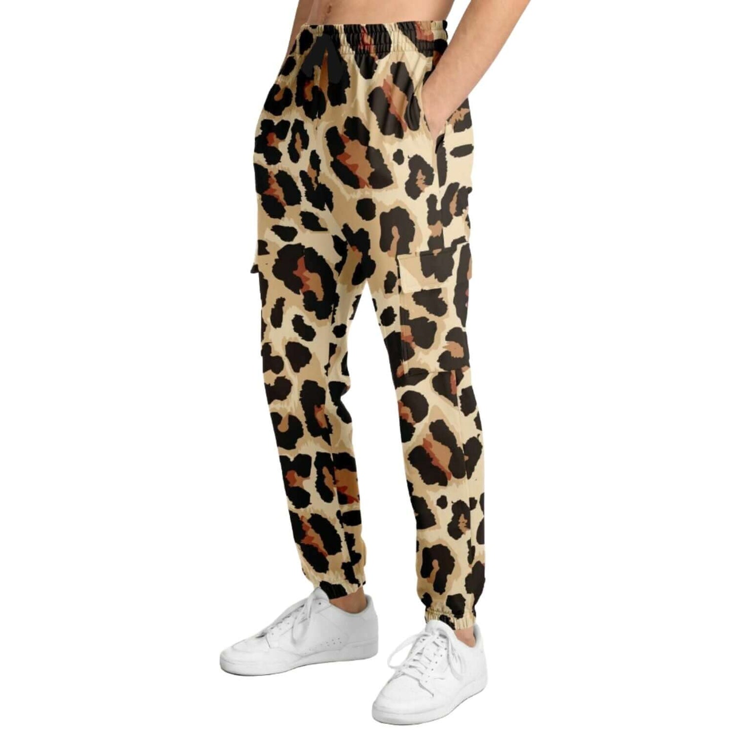 Leopard Cargo Sweatpants | Classic Design HD