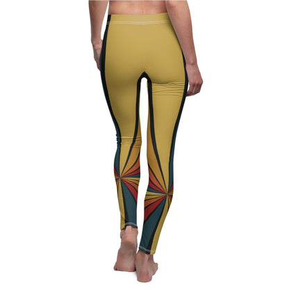 Casual Leggings | Retro Vibes - Ribooa