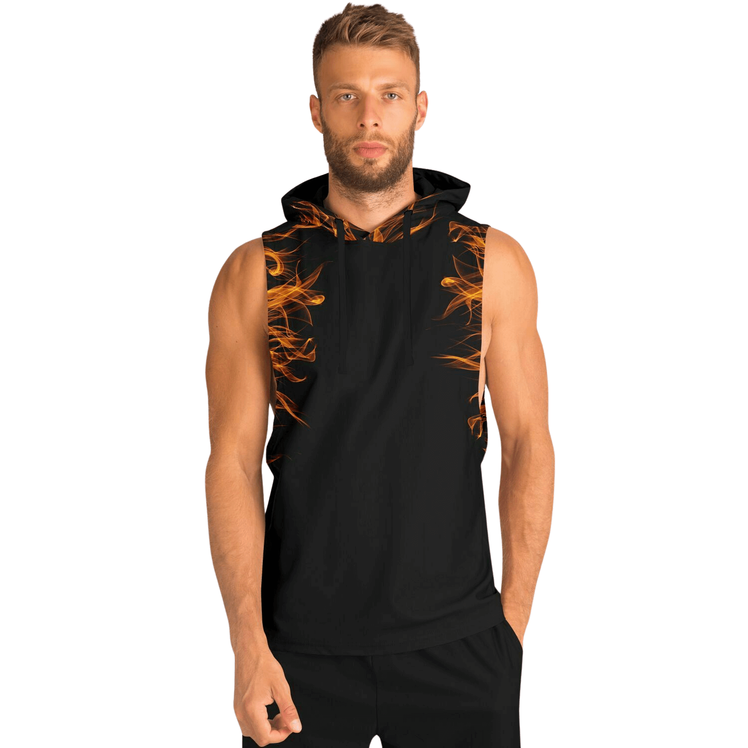 Sleeveless Hoodie For Men | Flare