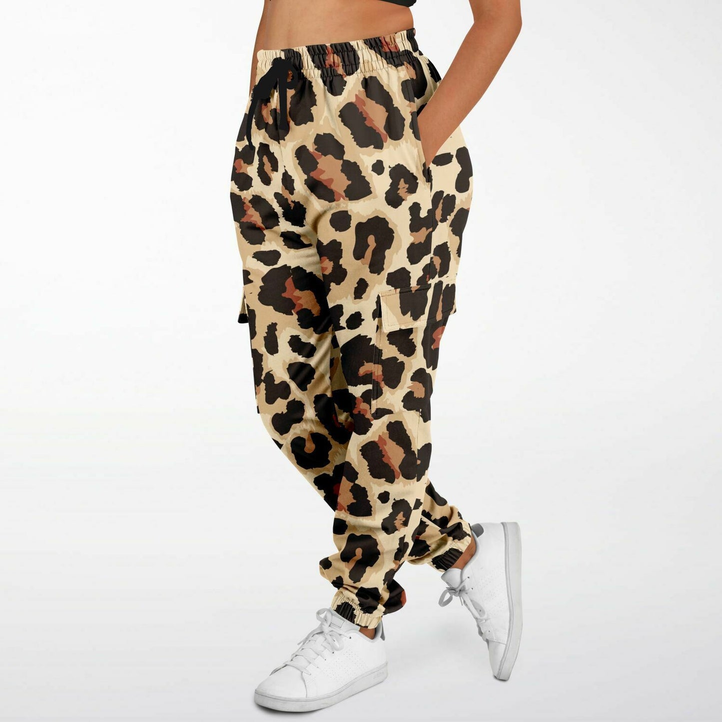 Leopard Cargo Sweatpants | Classic Design HD