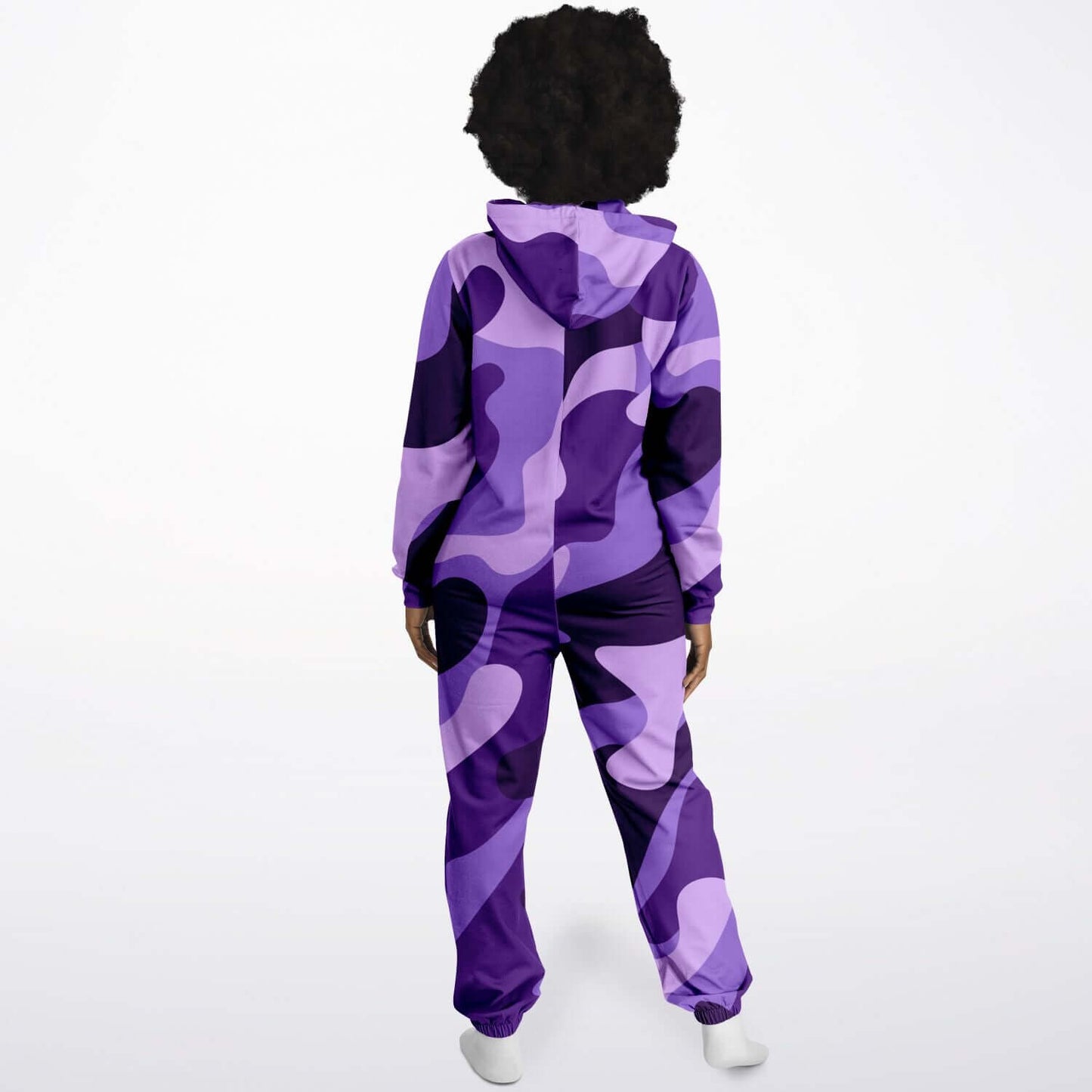 Camo Jumpsuit | Purple Grape & Mauve