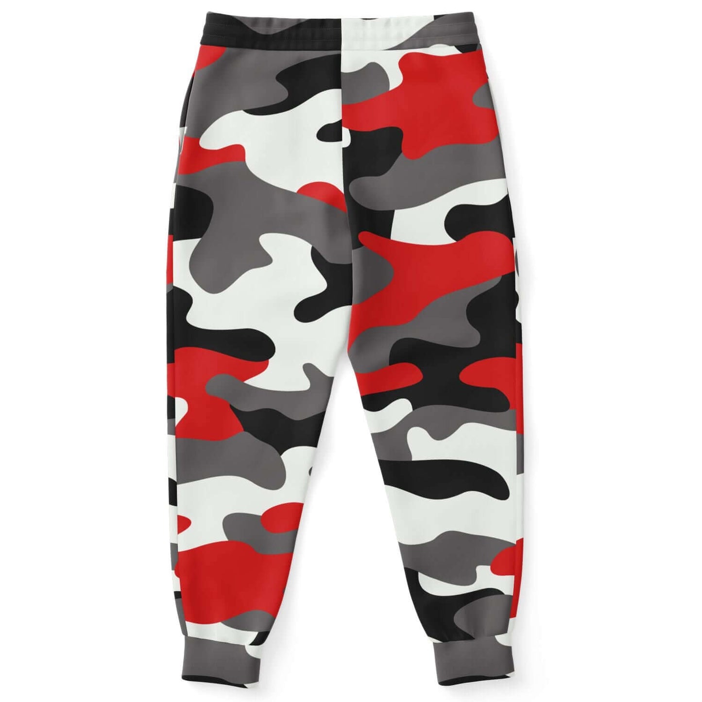 Camo Track Pants | Milano Red Black & White