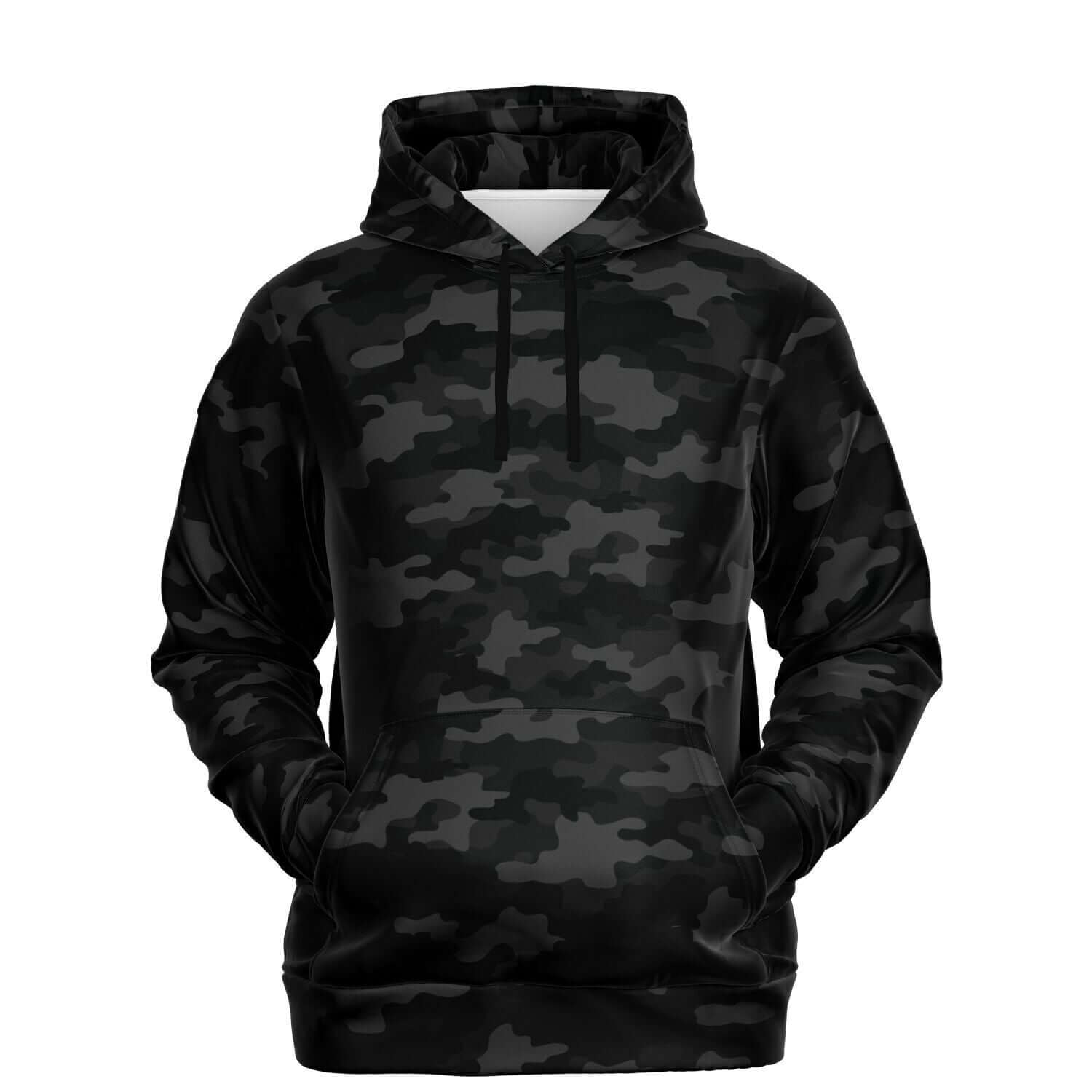 Military Black Camo Hoodie | Unisex