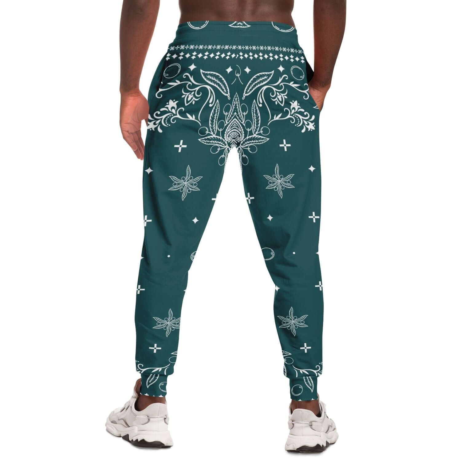 Green Bandana Track Pants | Unisex HD