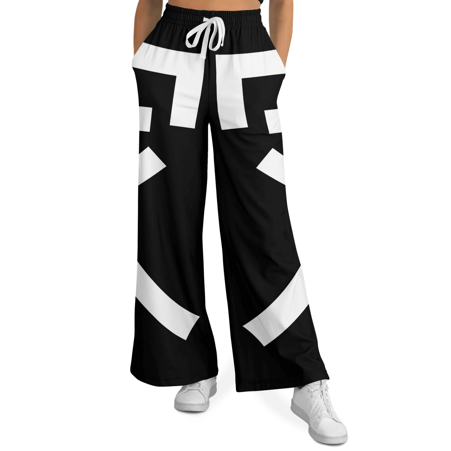 Women's Wide Leg Pants | Black Japanese House