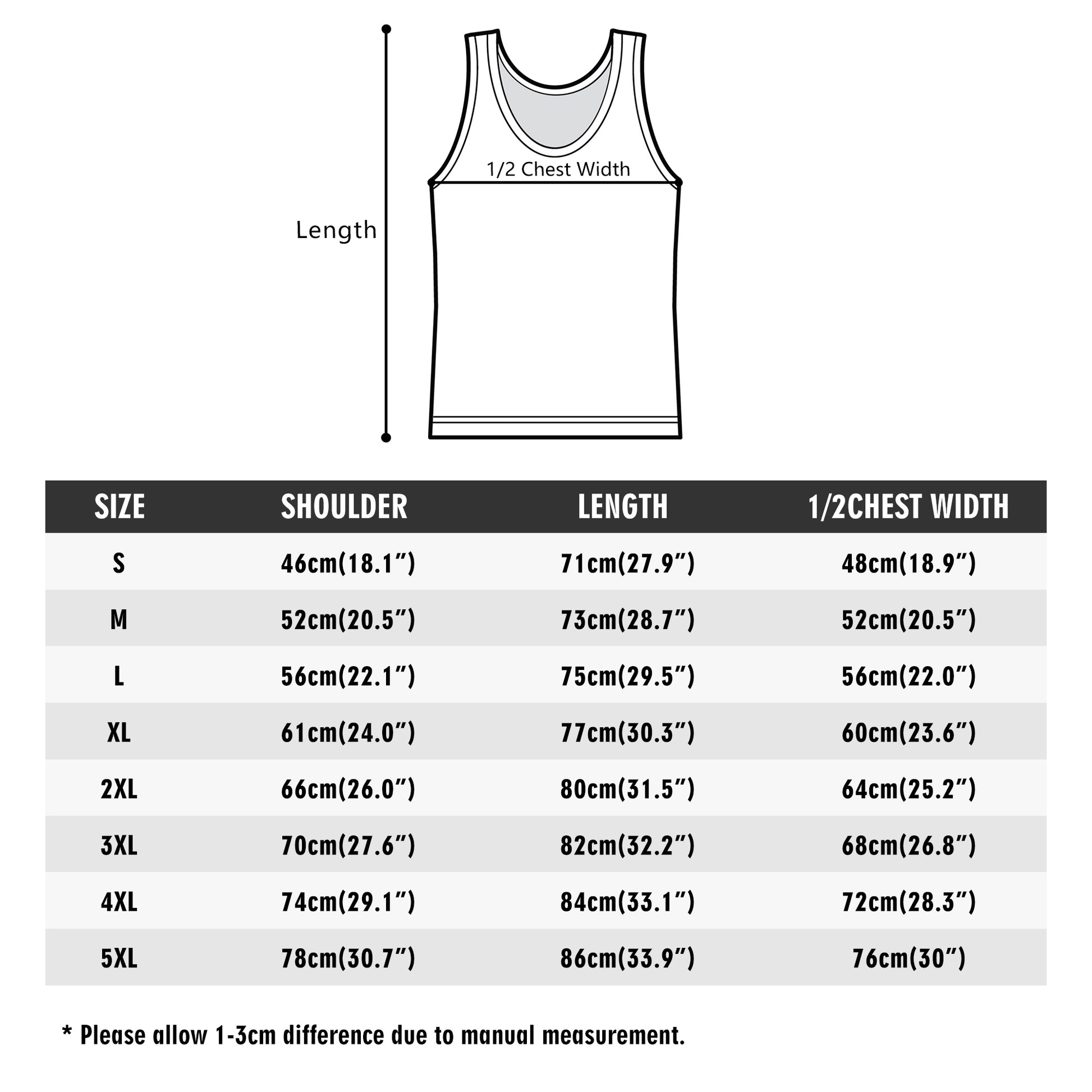 Sleeveless Tank Top For Men | Rock & Roll