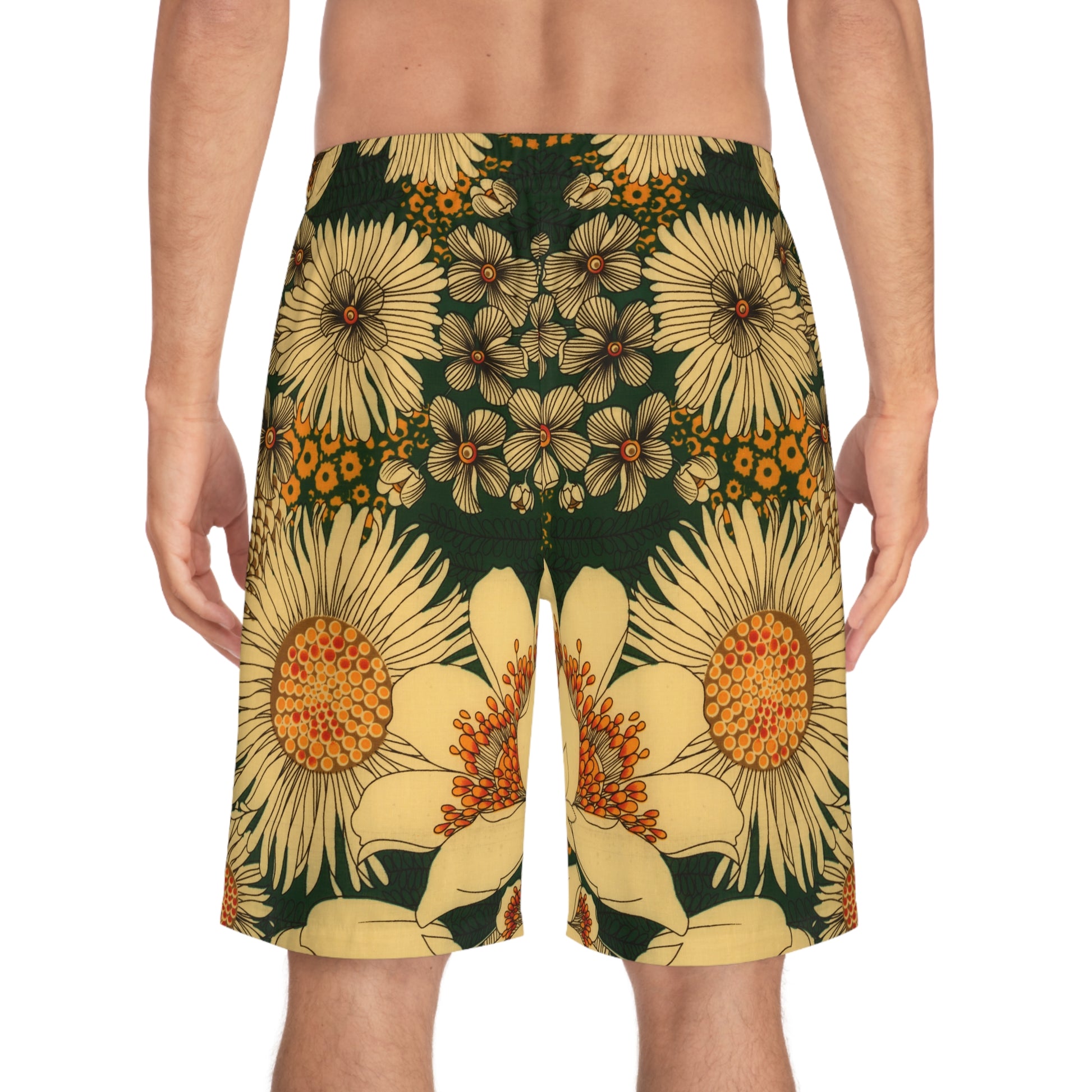 Board Shorts | Floral Vibe - Ribooa