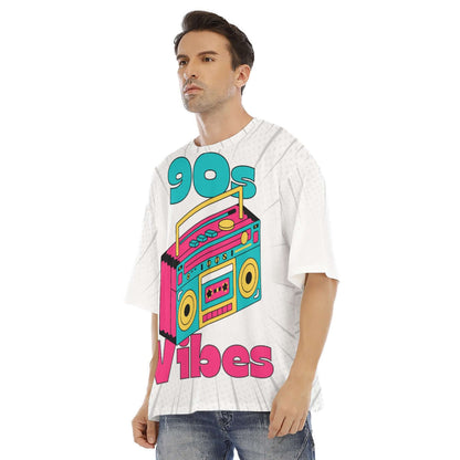 Drop Shoulder Oversized T-shirt | 90s Vibes