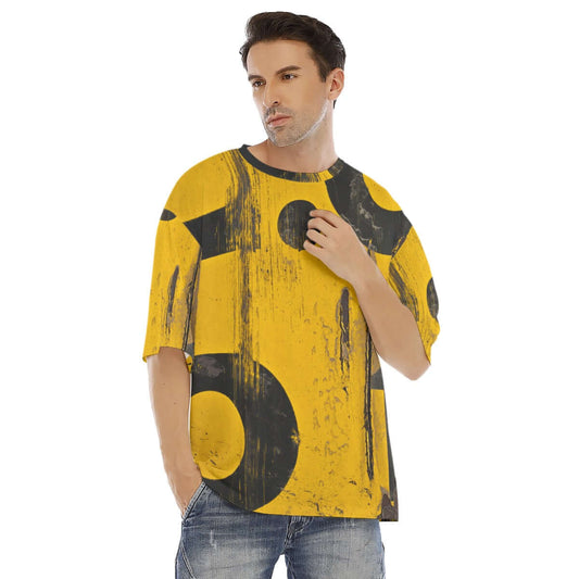Drop Shoulder Oversized T-shirt | Mechanic Yellow