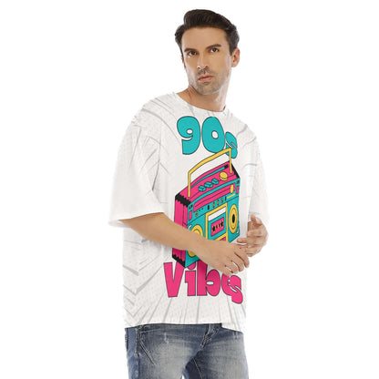Drop Shoulder Oversized T-shirt | 90s Vibes