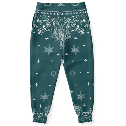 Green Bandana Track Pants | Unisex HD