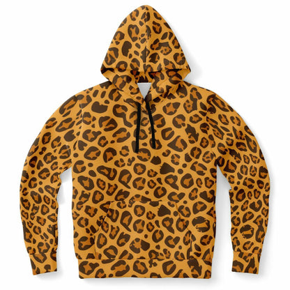 Leopard Hoodie | Unisex | Yellow Brown HD Print