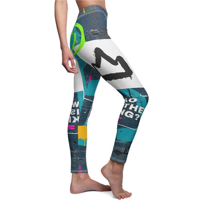 Casual Leggings | Pop-Art Vibes - Ribooa