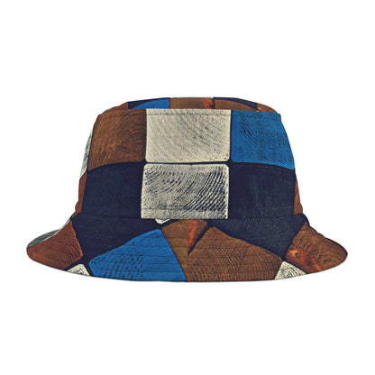 Bucket Hat | Wood Blocks - Ribooa