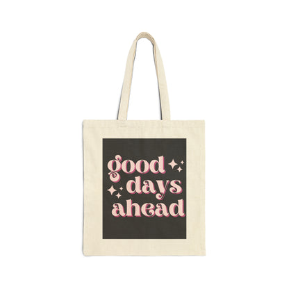 Cotton Canvas Tote Bag | Good Days - Ribooa