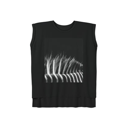 Relaxed Fit Muscle Tee (Front Print) - Ribooa