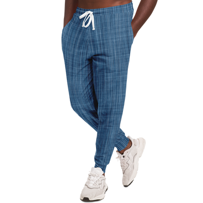 Denim Joggers | Blue Fabric Texture Design