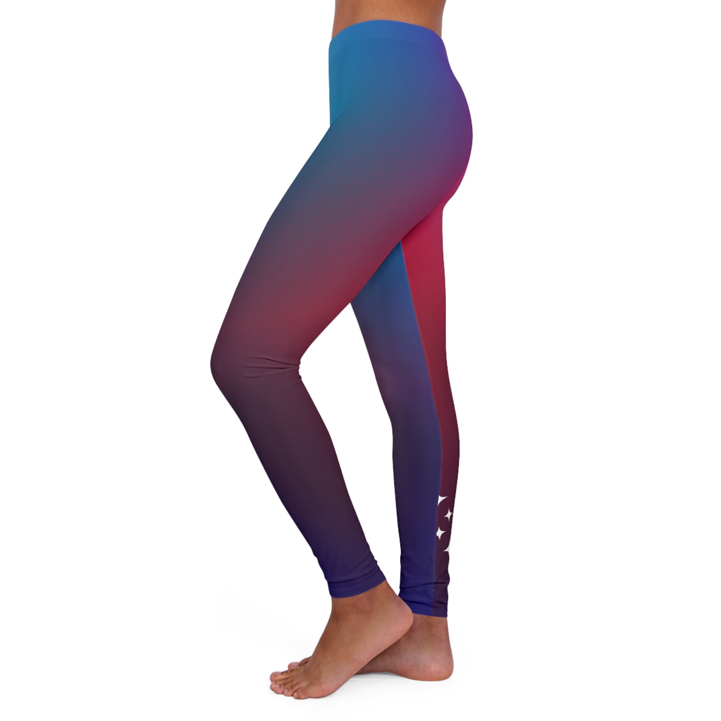 Spandex Leggings | Gradient - Ribooa