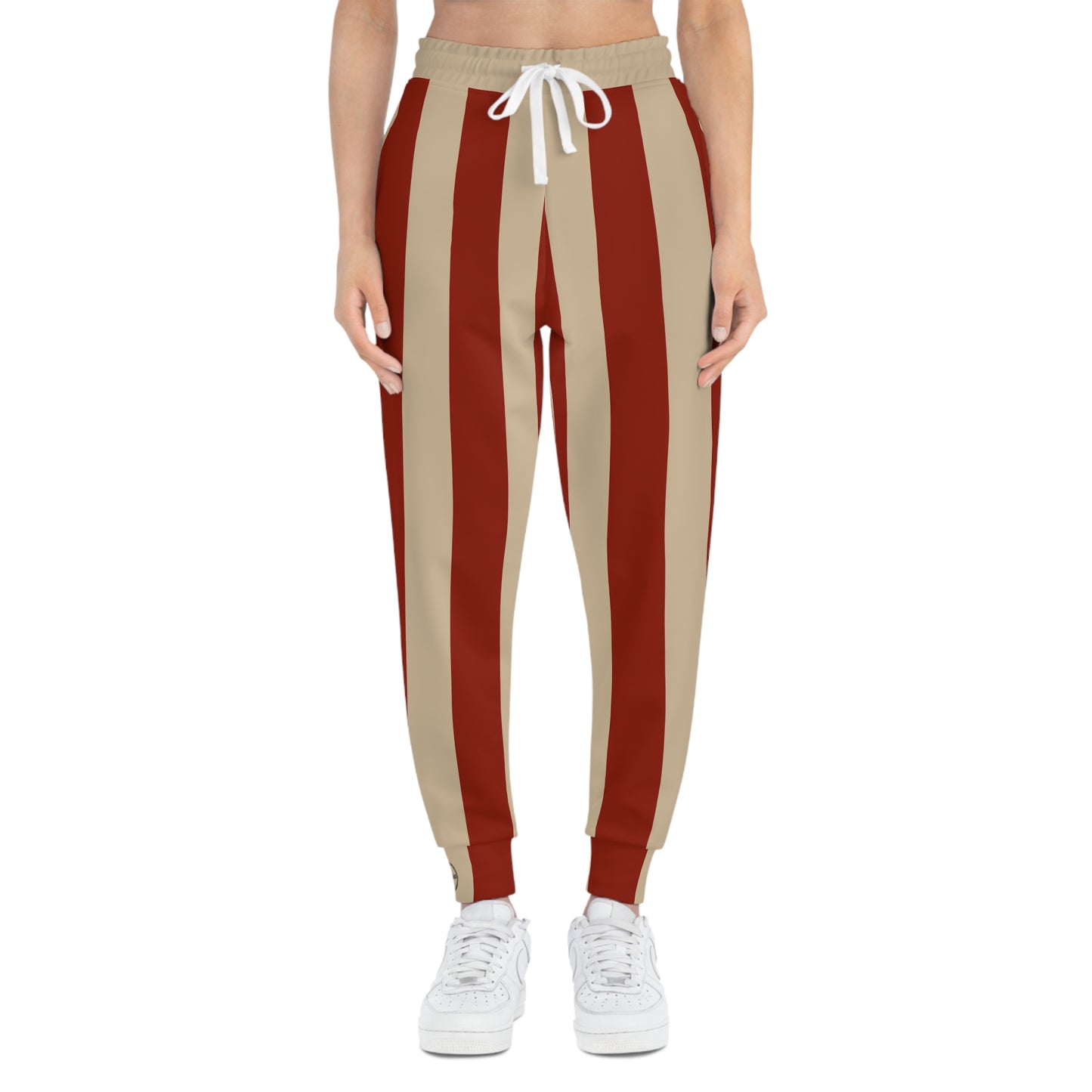 Athletic Joggers For Women | Red Stripes