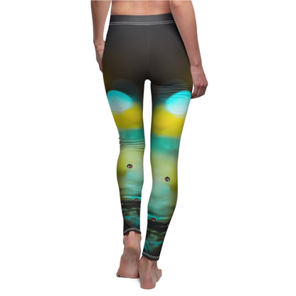 Casual Leggings | Night Lights - Ribooa