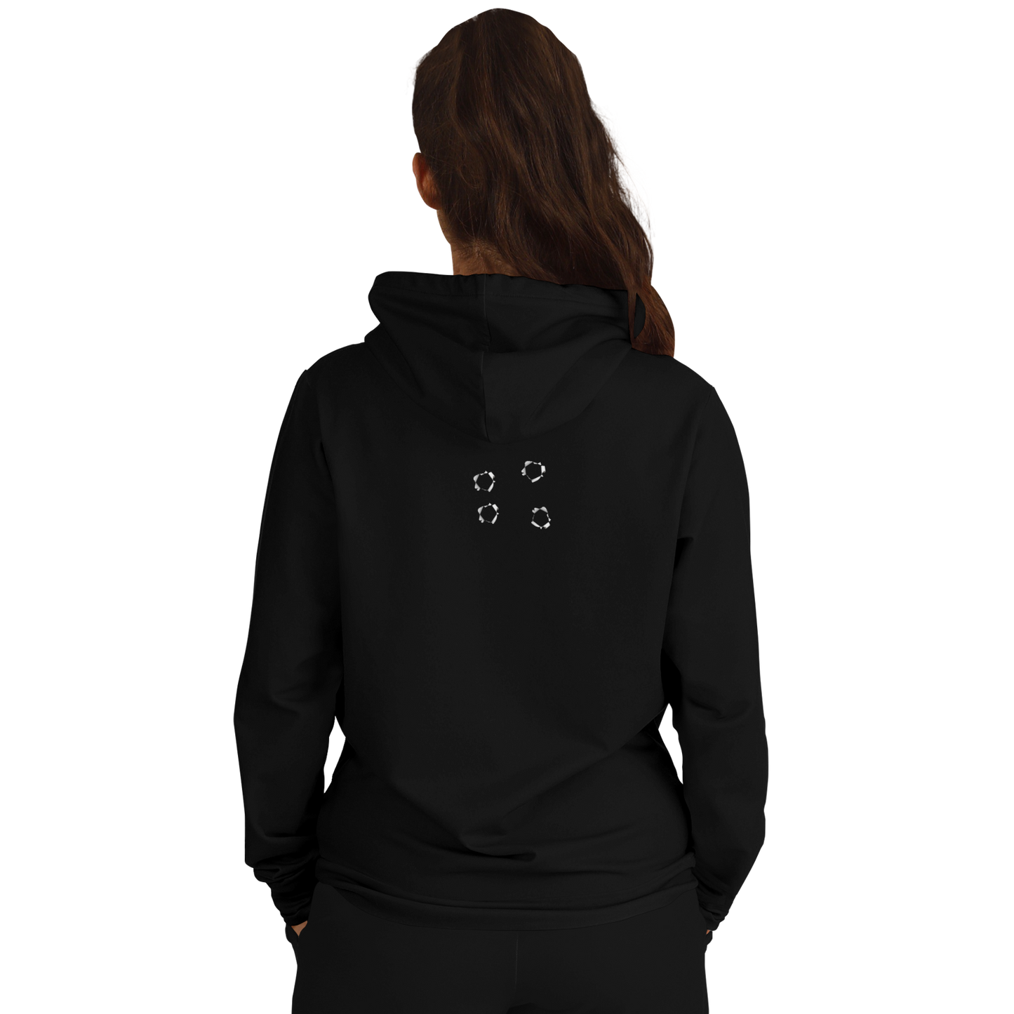 Bullet Holes Hoodie | Unisex Black