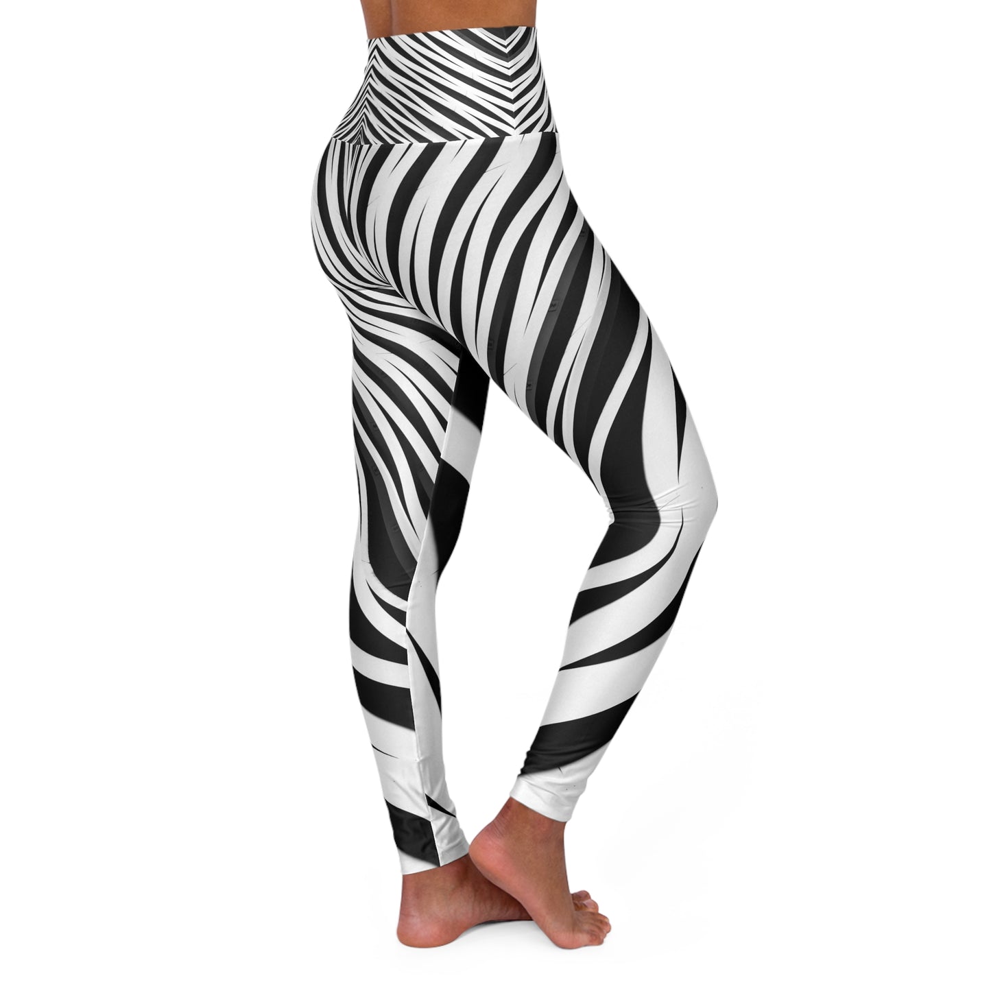 Yoga Leggings | Zebra Vibes - Ribooa