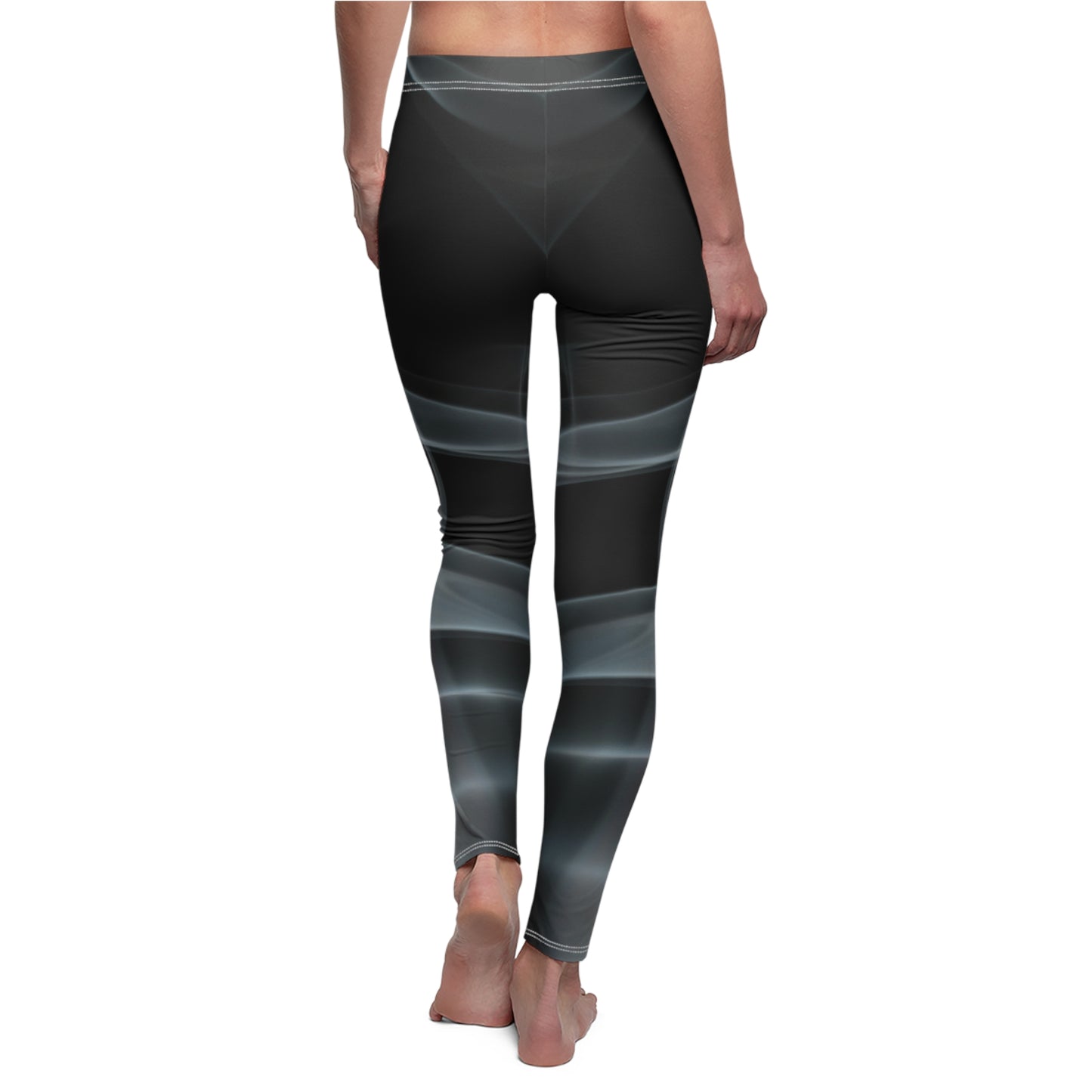 Casual Leggings | Smoke - Ribooa