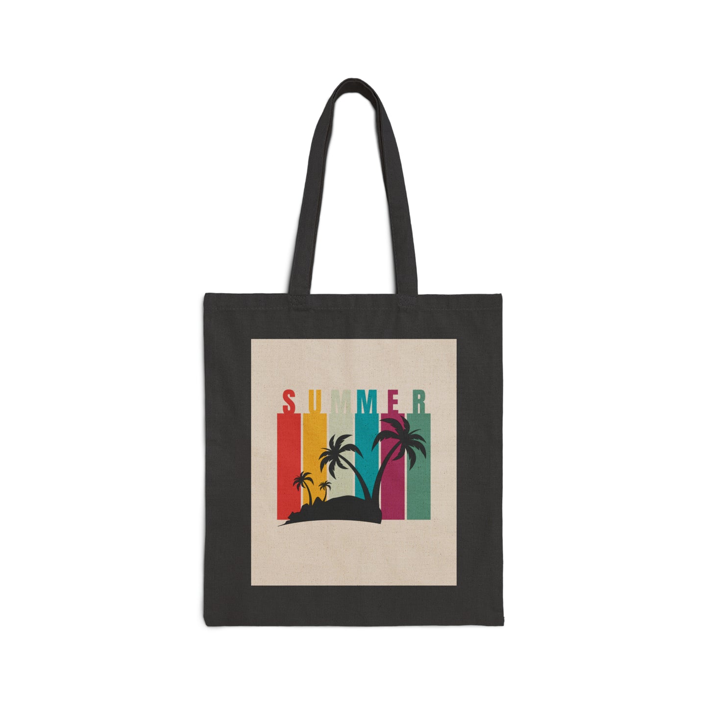 Cotton Canvas Tote Bag | Summer - Ribooa