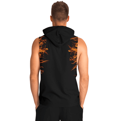 Sleeveless Hoodie For Men | Flare