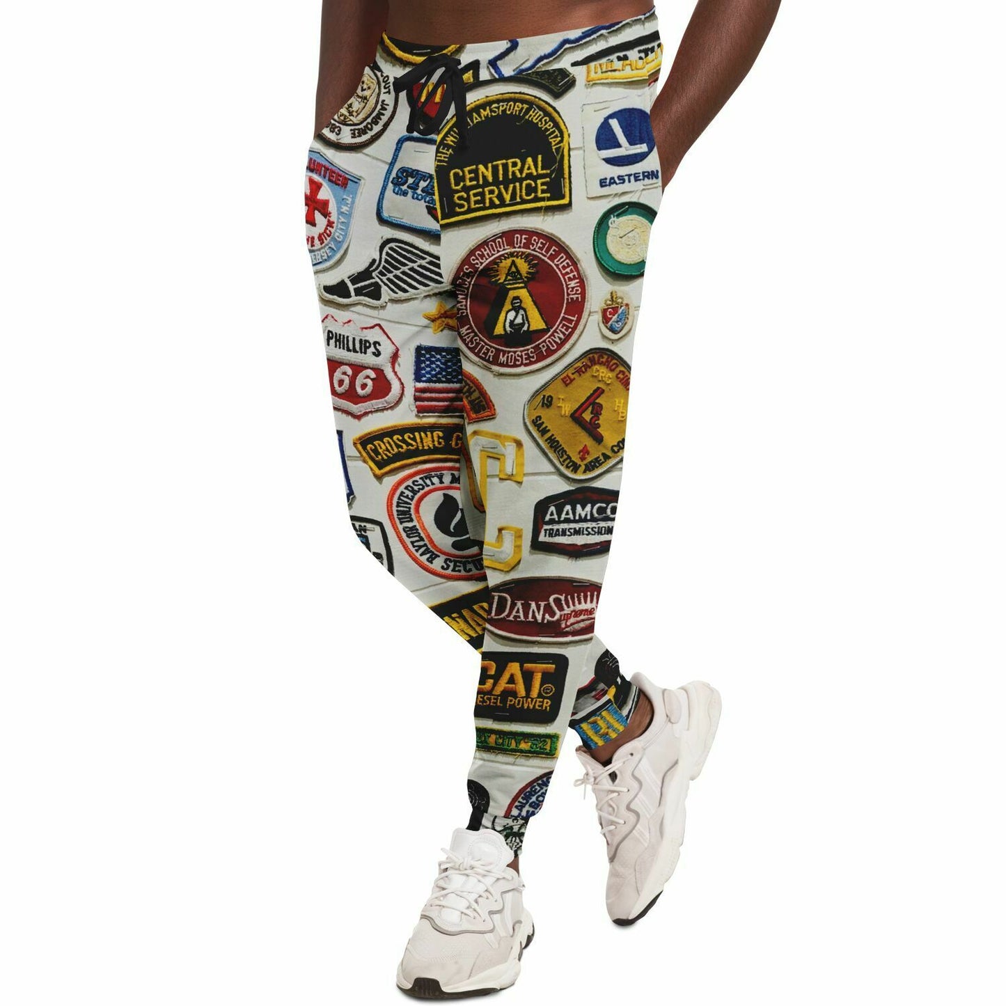 Funky Patches Track Pants | HD Print | Unisex