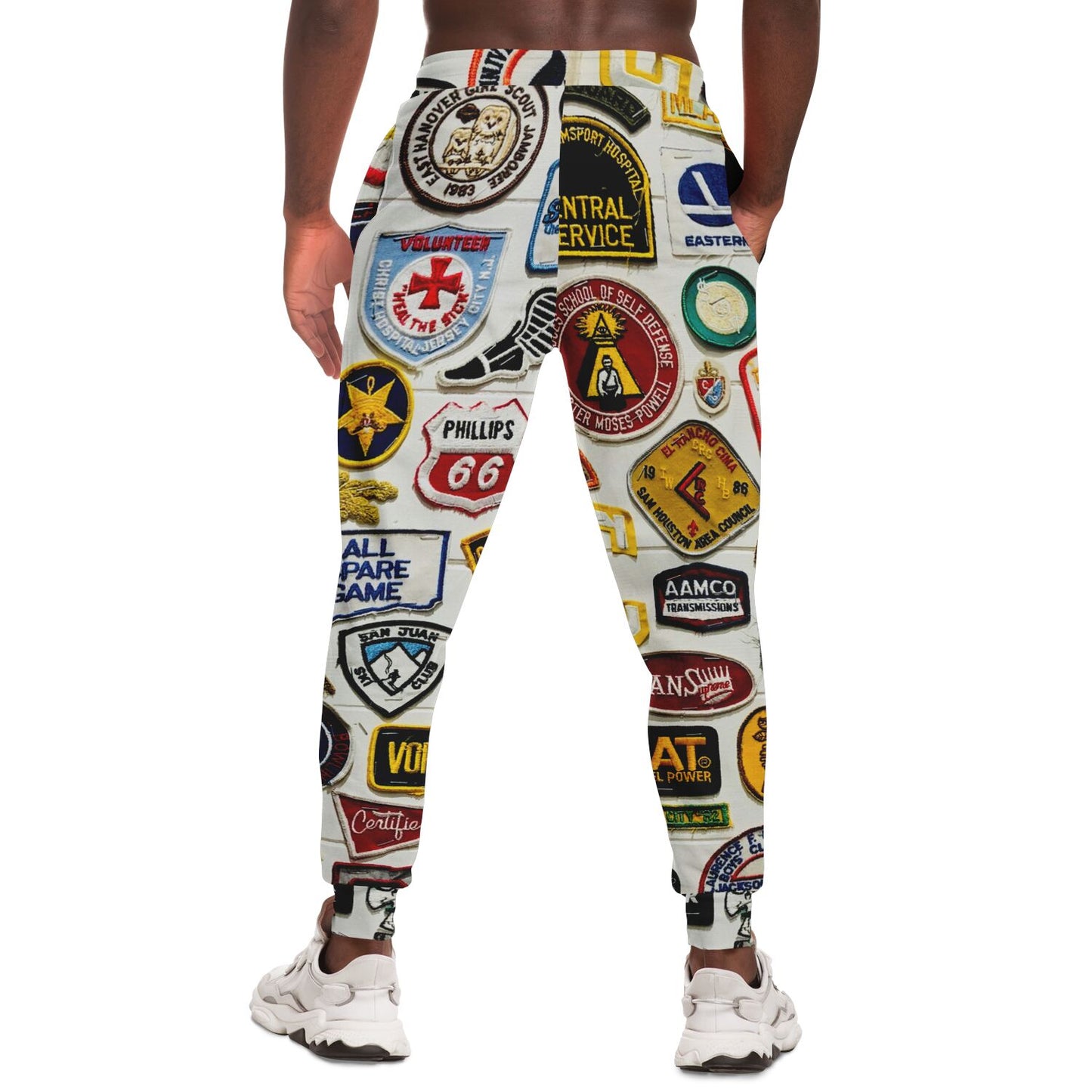 Funky Patches Track Pants | HD Print | Unisex