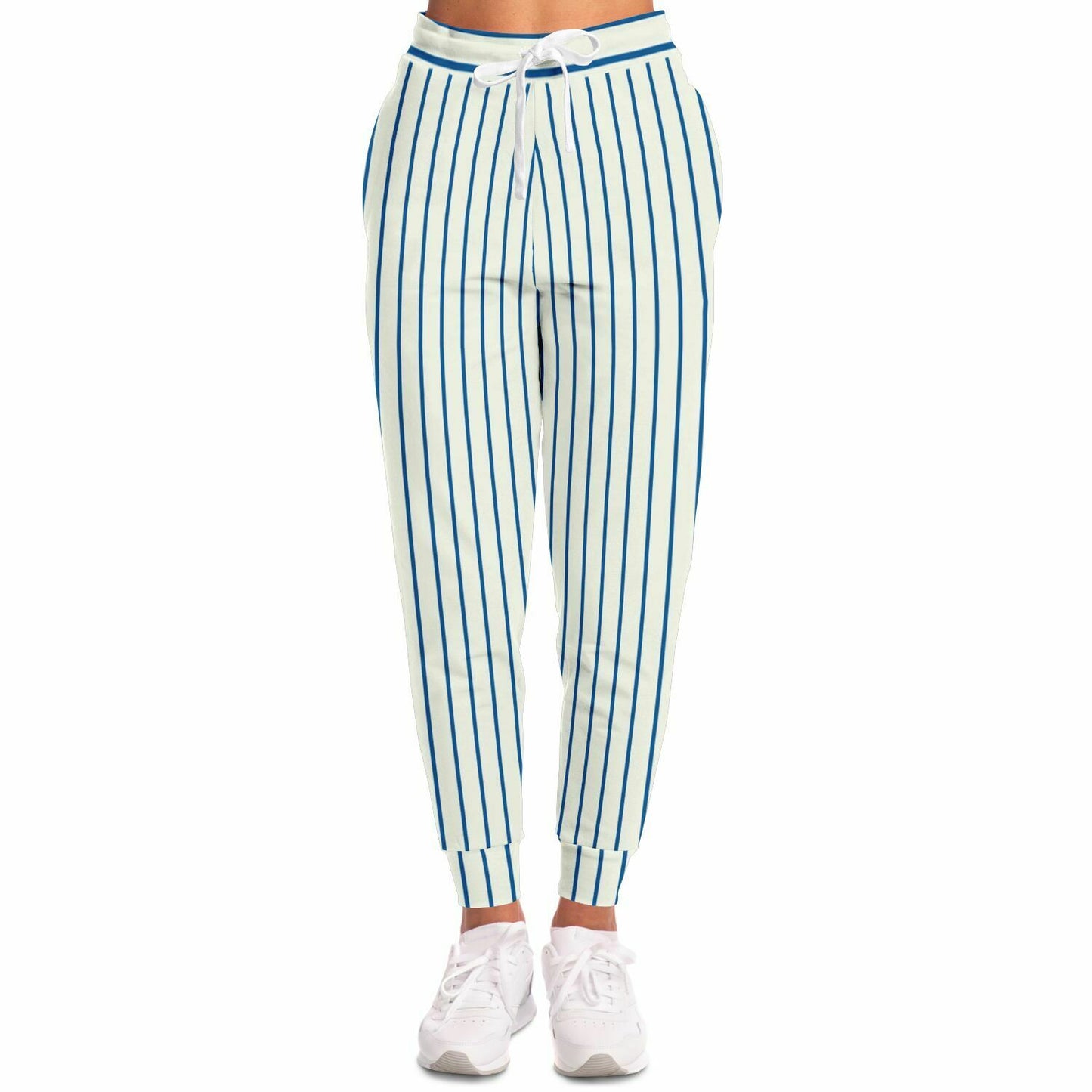 Unisex Track Pants | Thin Blue Lines | White HD