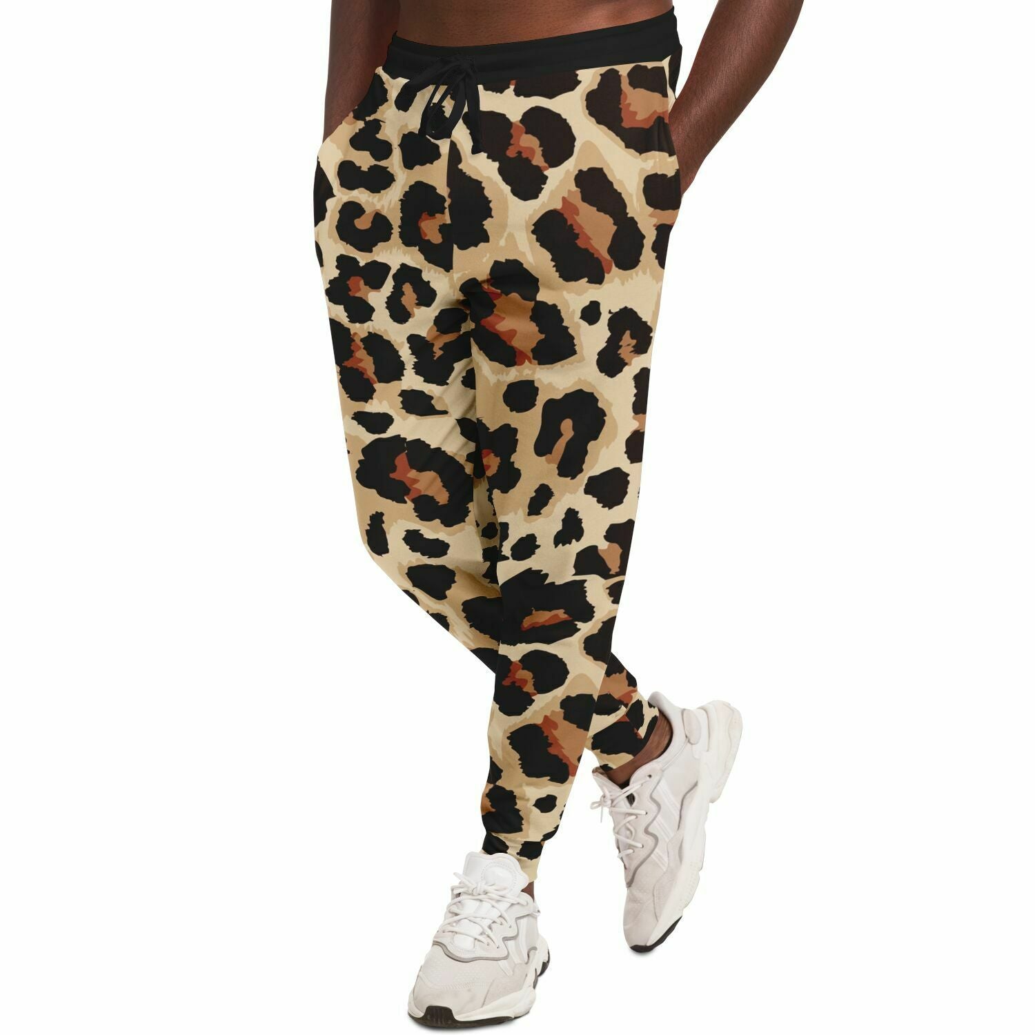 Classic Leopard Joggers For Men | HD Print