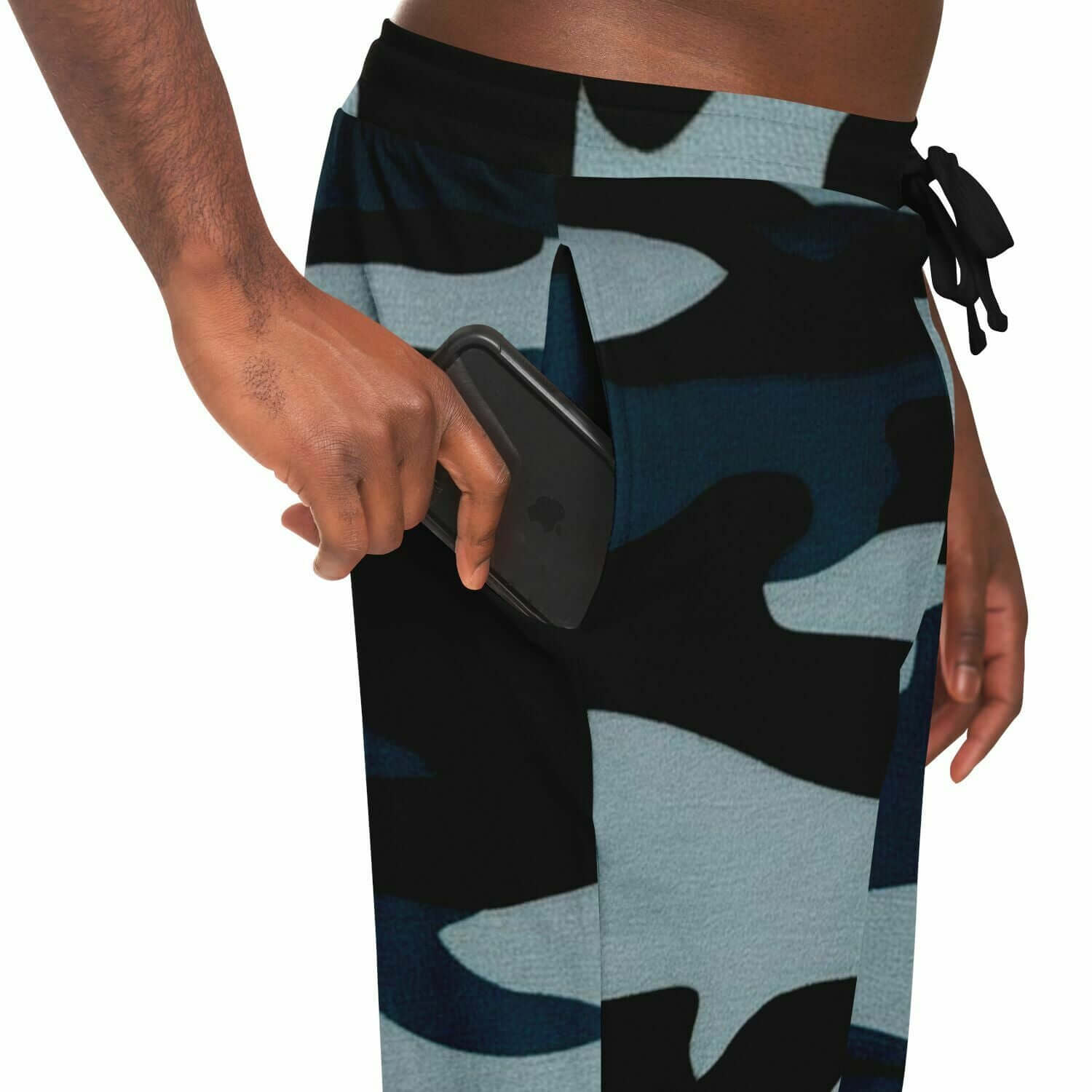 Commando Pants For Men | Black & Blue