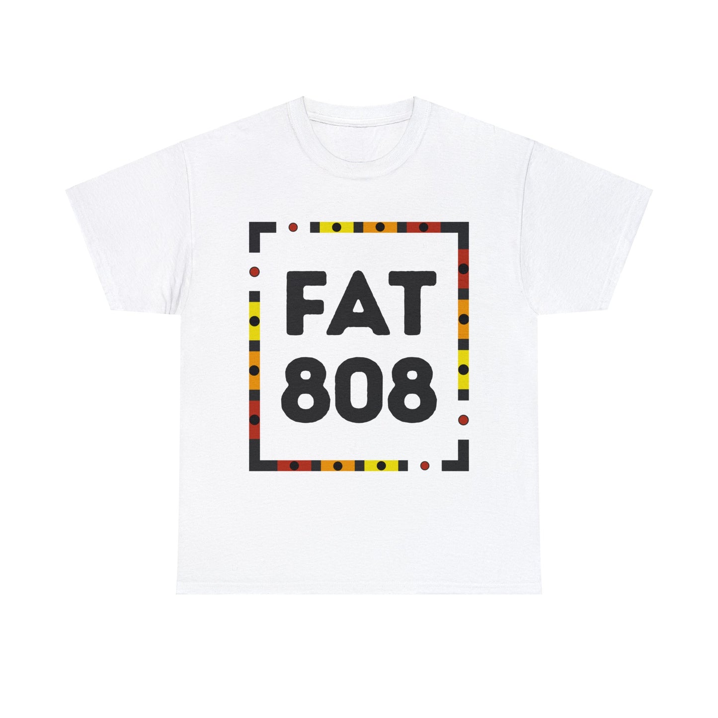 FAT 808 T-Shirt | Bassic Unisex Heavy Tee - Ribooa