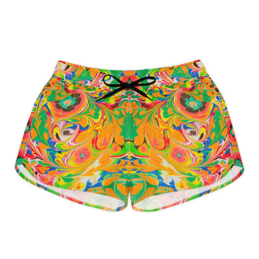 Casual Shorts | Psychedelic Flowers - Ribooa