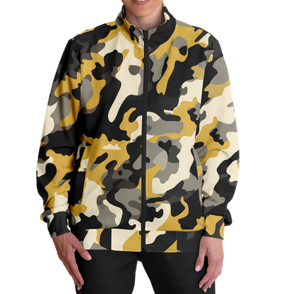 Camo Jacket | Military Brown & Black | Unisex