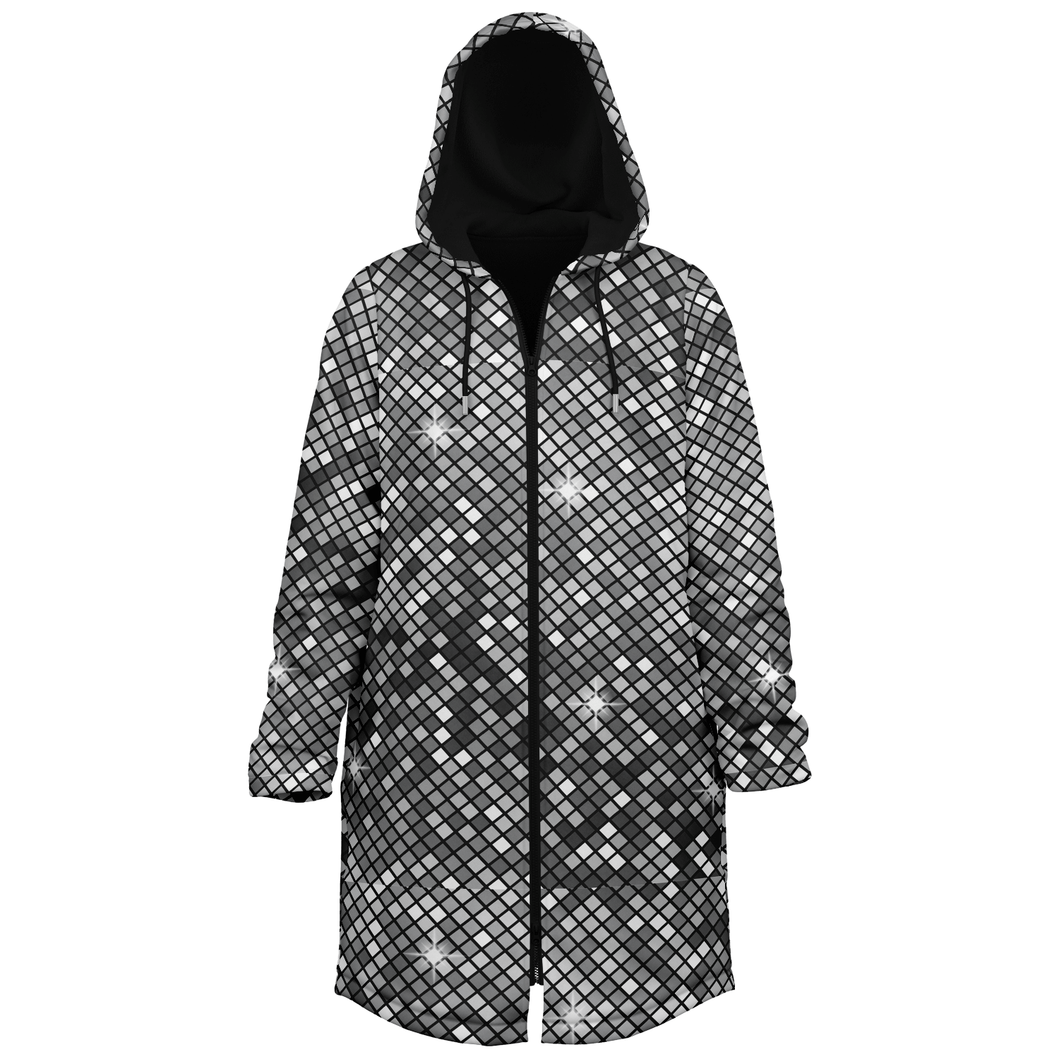 Disco Ball Zipper Cloak | Unisex HD