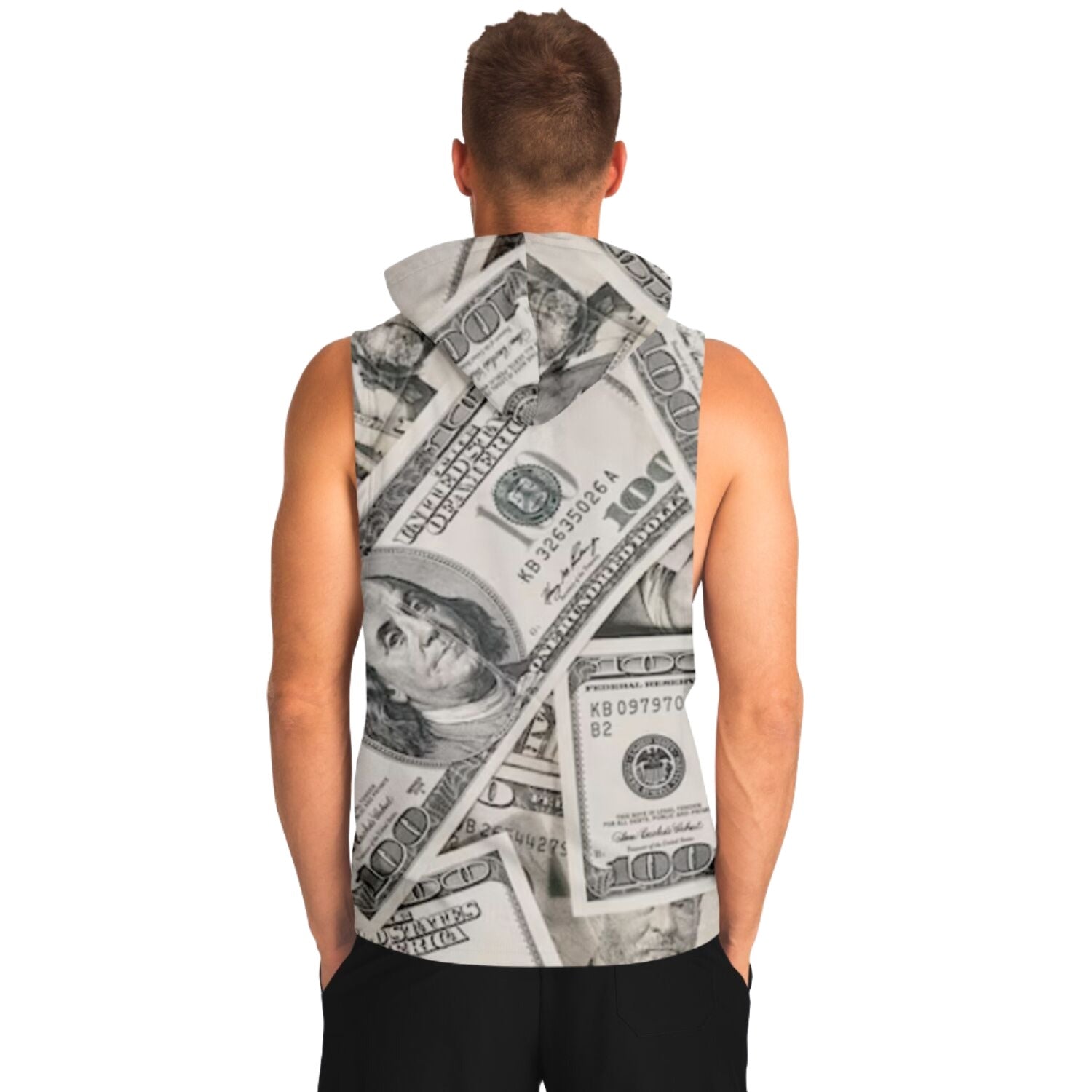 Sleeveless Hoodie For Men | Dollars