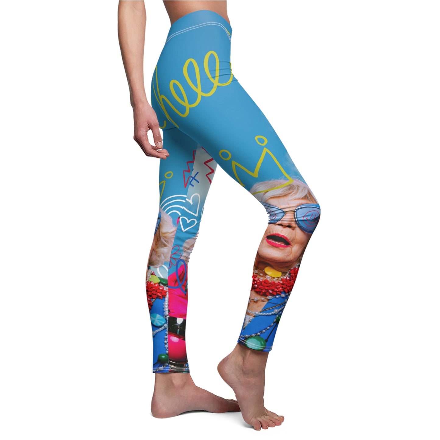 Casual Leggings | Pop-Art Vibes - Ribooa